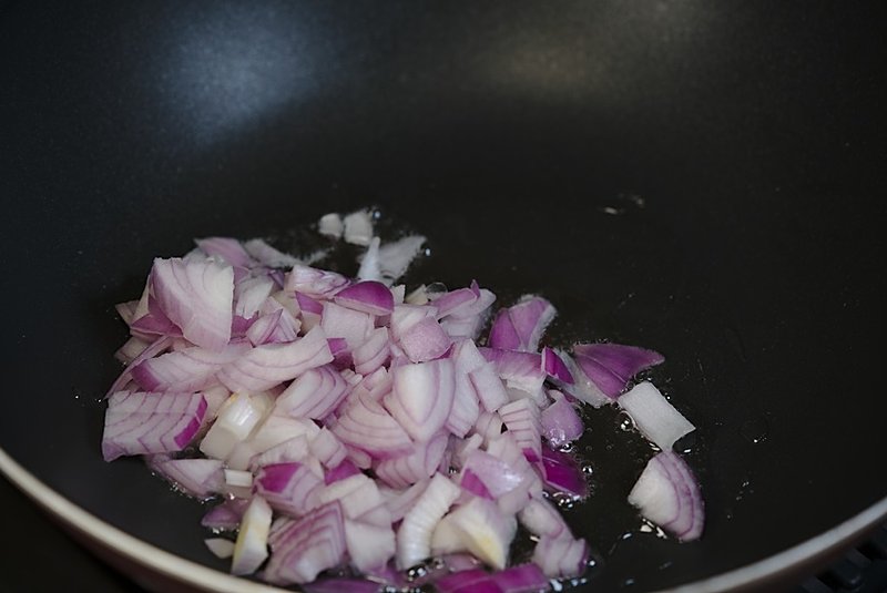 frying one onion